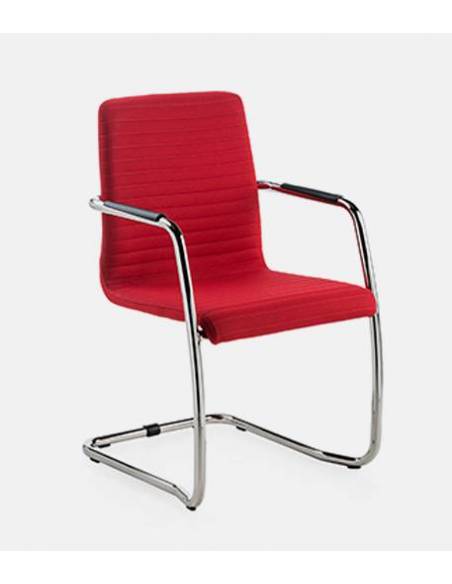 Silla Custom Tapizada - Patin Cromado