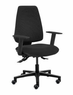 Silla Adapta Pro Negra con Brazos Regulables