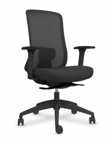 Silla Operativa Lando - NEGRA/GRIS