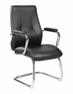 Silla Confidente Imitación Piel Rd-985V22