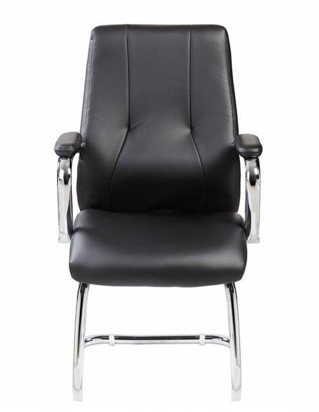 Silla Confidente Imitación Piel Rd-985V22