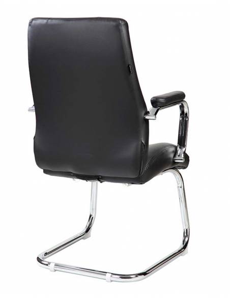 Silla Confidente Imitación Piel Rd-985V22