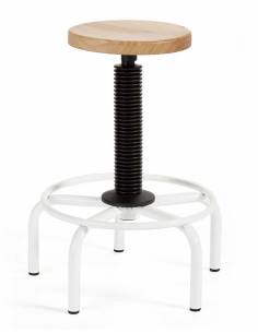 Taburete Rd-900 5 Pies Madera