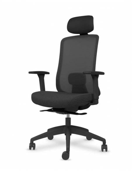 Silla Operativa Lando - NEGRA/GRIS
