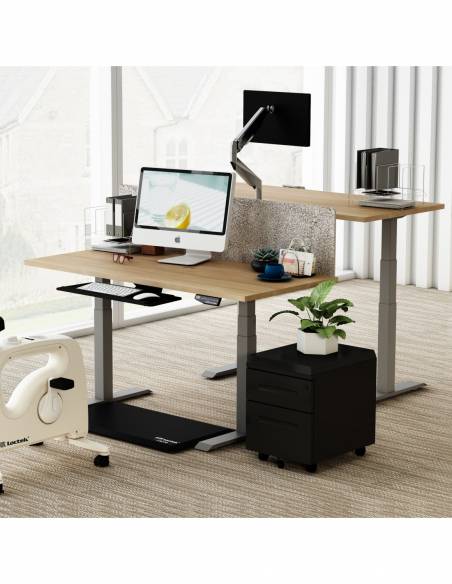 Bench Doble Elevable - Estructura Blanca