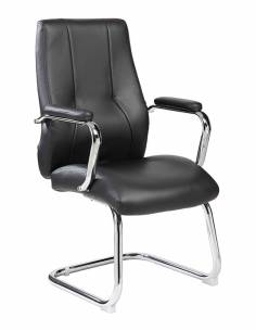Silla Confidente Imitación Piel Rd-985V22