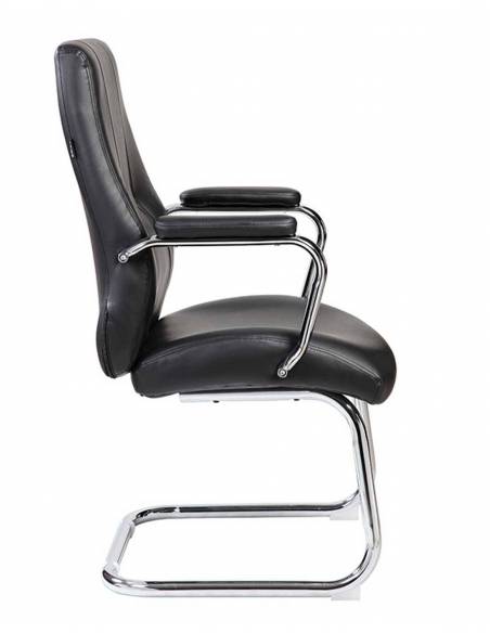 Silla Confidente Imitación Piel Rd-985V22