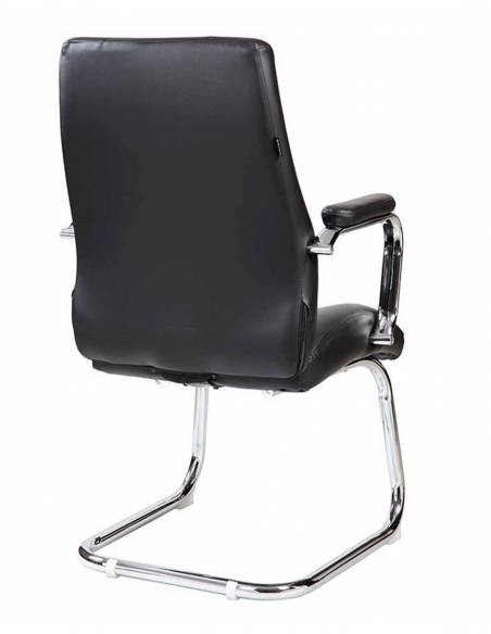 Silla Confidente Imitación Piel Rd-985V22
