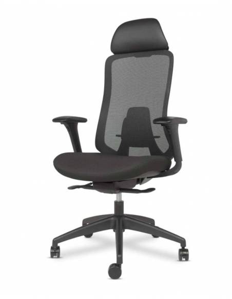 Silla Operativa  Fedo - NEGRA/GRIS