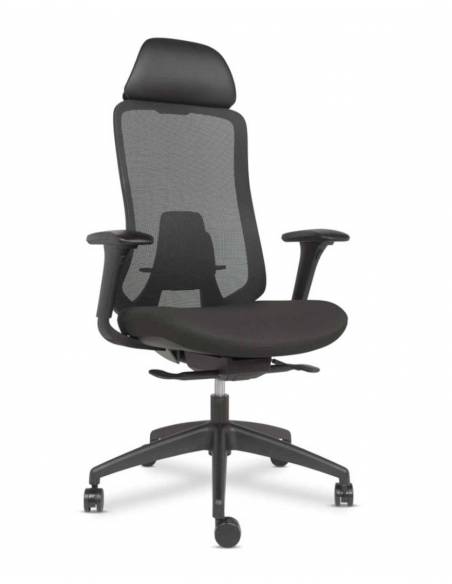 Silla Operativa  Fedo - NEGRA/GRIS