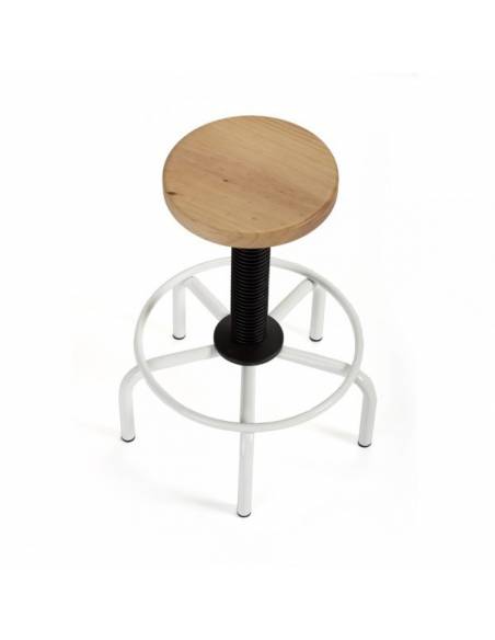 Taburete Rd-900 5 Pies Madera