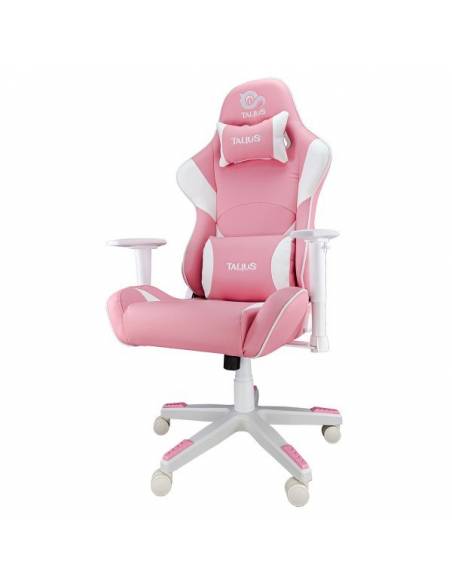 Silla gaming Dragonfly rosa/blanca