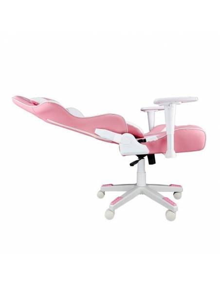 Silla gaming Dragonfly rosa/blanca