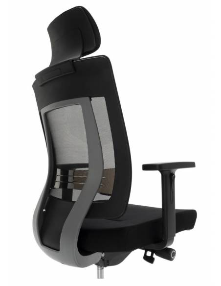 Silla Operativa Ergonómica Montreal negra
