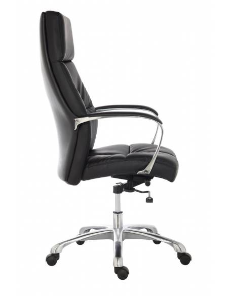 Sillón Direccional Dublin negro de lado