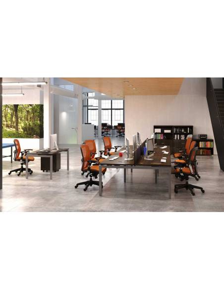 Separador para mesa individual de melamina-5