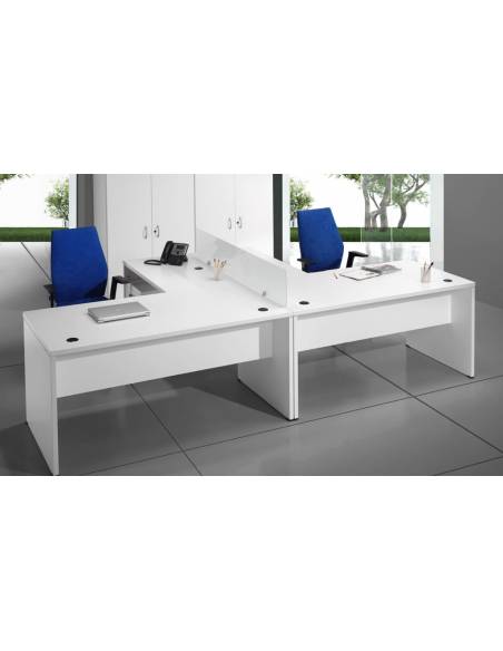 Separador para mesa individual de melamina