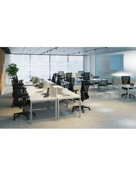 Separador para mesa individual de melamina-3
