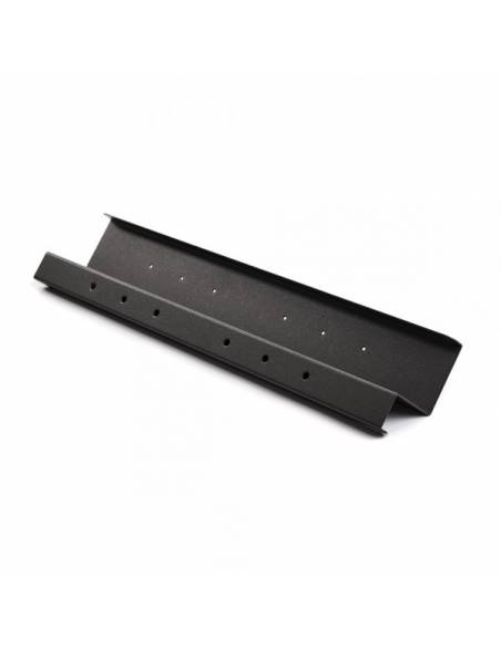 Canal pasacables 49cm negro