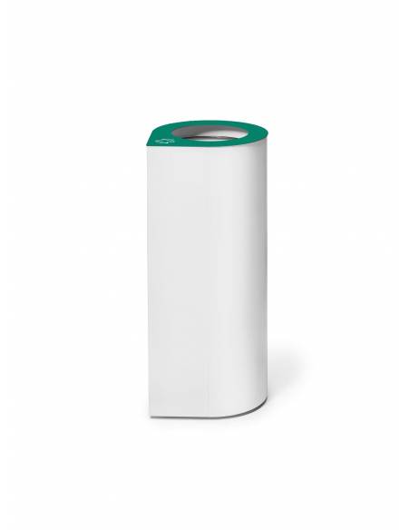 Papelera de reciclaje Dravos verde