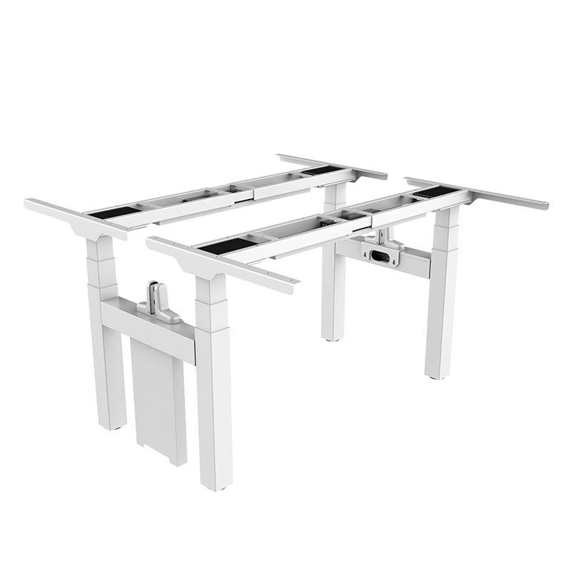 Bench Doble Elevable de estructura blanca