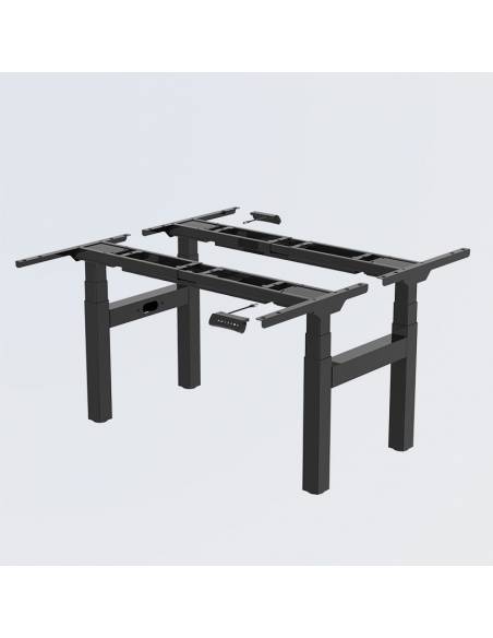 Bench Doble Elvable de estructura negro