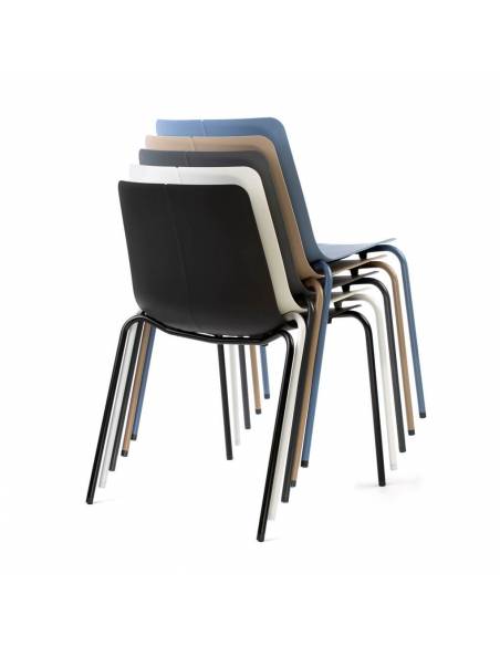 Silla de Plástico Aitana Sin Brazos - 4 Patas