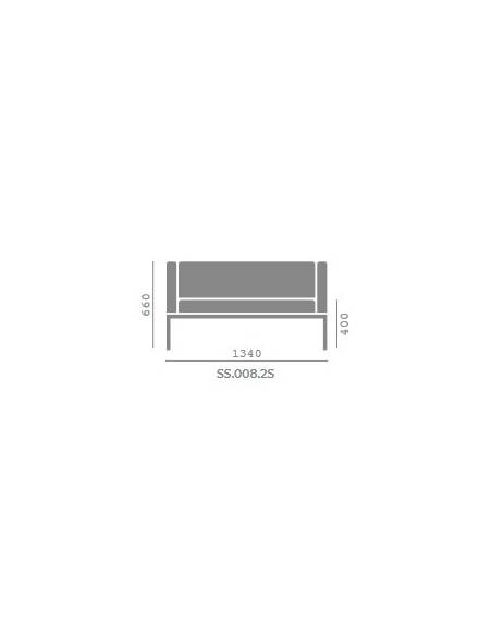 SS008 - Sofá 2 Plazas