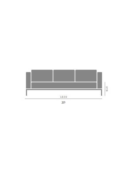 SS024 - Sofá 3 Plazas