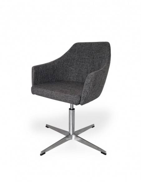 Silla Contract Kaira con base de aluminio pulido-1